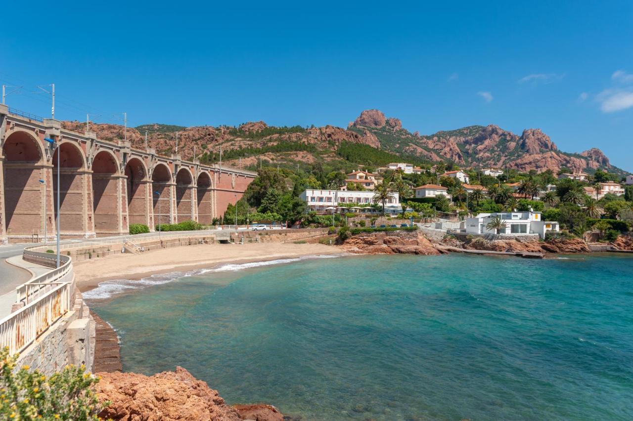 Agay Cap Esterel Le Hameau F2 Clim Plein Sud Dernier Etage Magnifique Vue Mer Saint-Raphaël Eksteriør billede