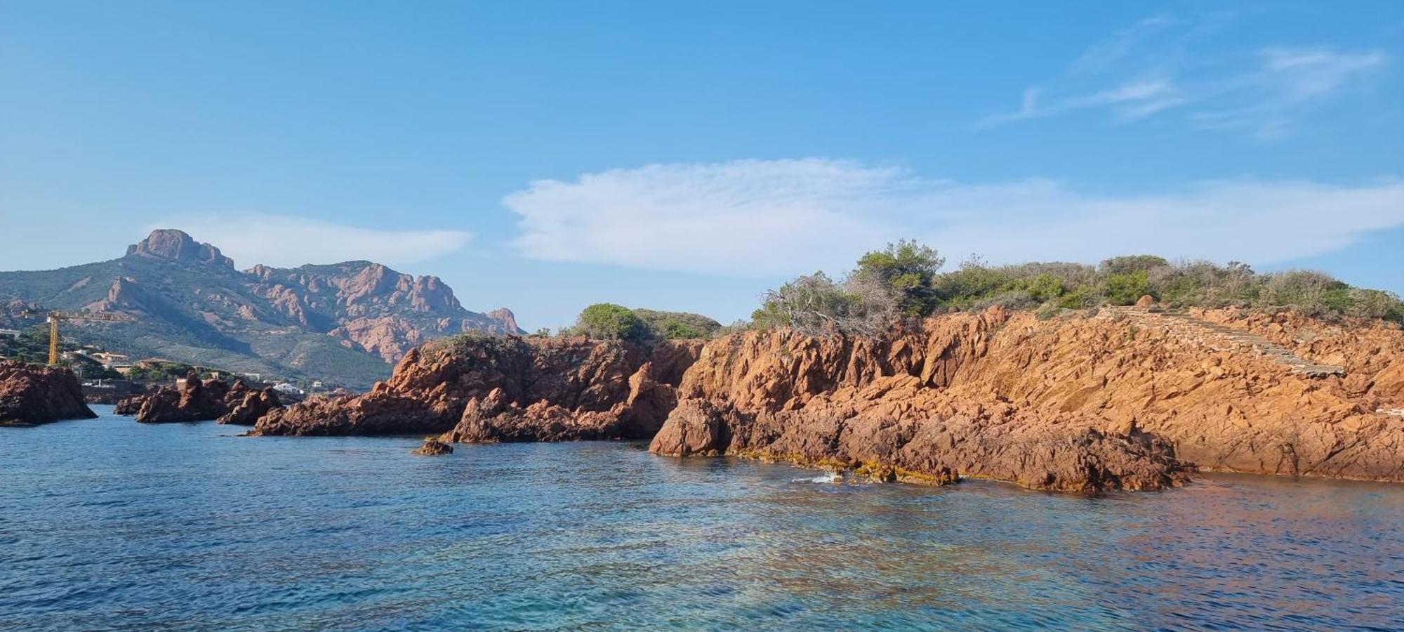 Agay Cap Esterel Le Hameau F2 Clim Plein Sud Dernier Etage Magnifique Vue Mer Saint-Raphaël Eksteriør billede