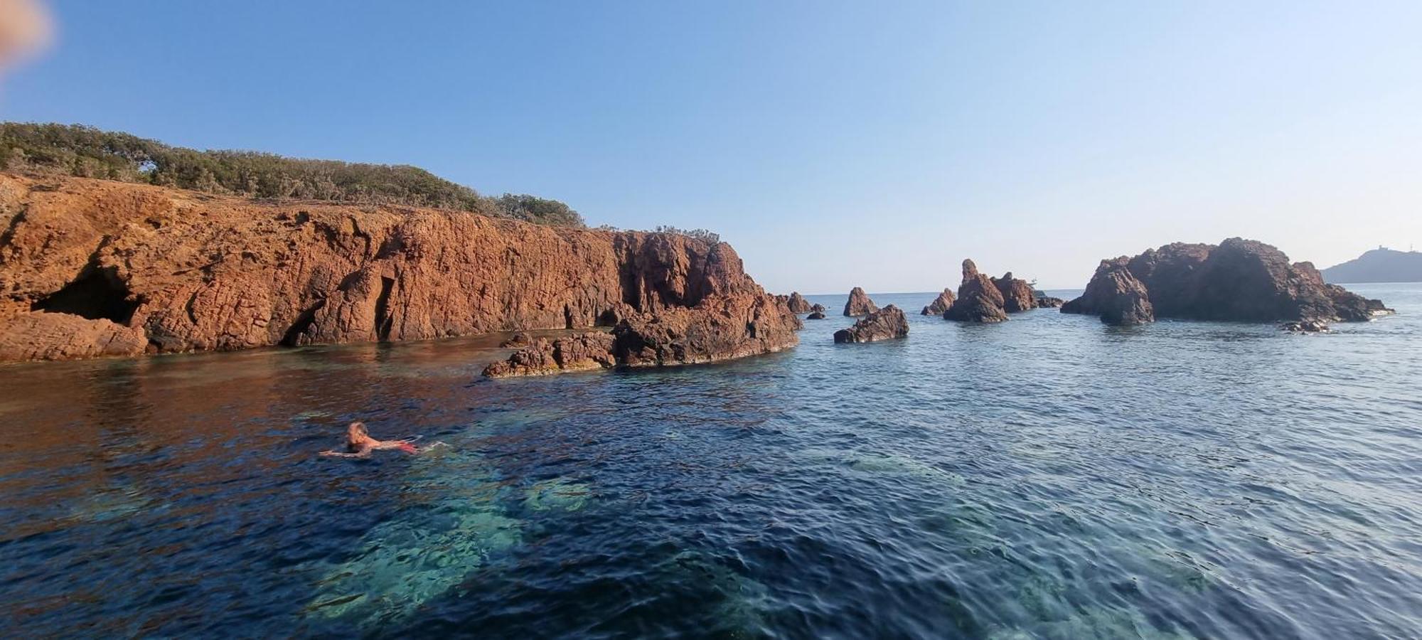 Agay Cap Esterel Le Hameau F2 Clim Plein Sud Dernier Etage Magnifique Vue Mer Saint-Raphaël Eksteriør billede