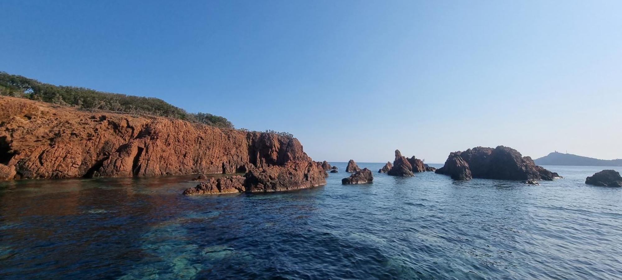 Agay Cap Esterel Le Hameau F2 Clim Plein Sud Dernier Etage Magnifique Vue Mer Saint-Raphaël Eksteriør billede