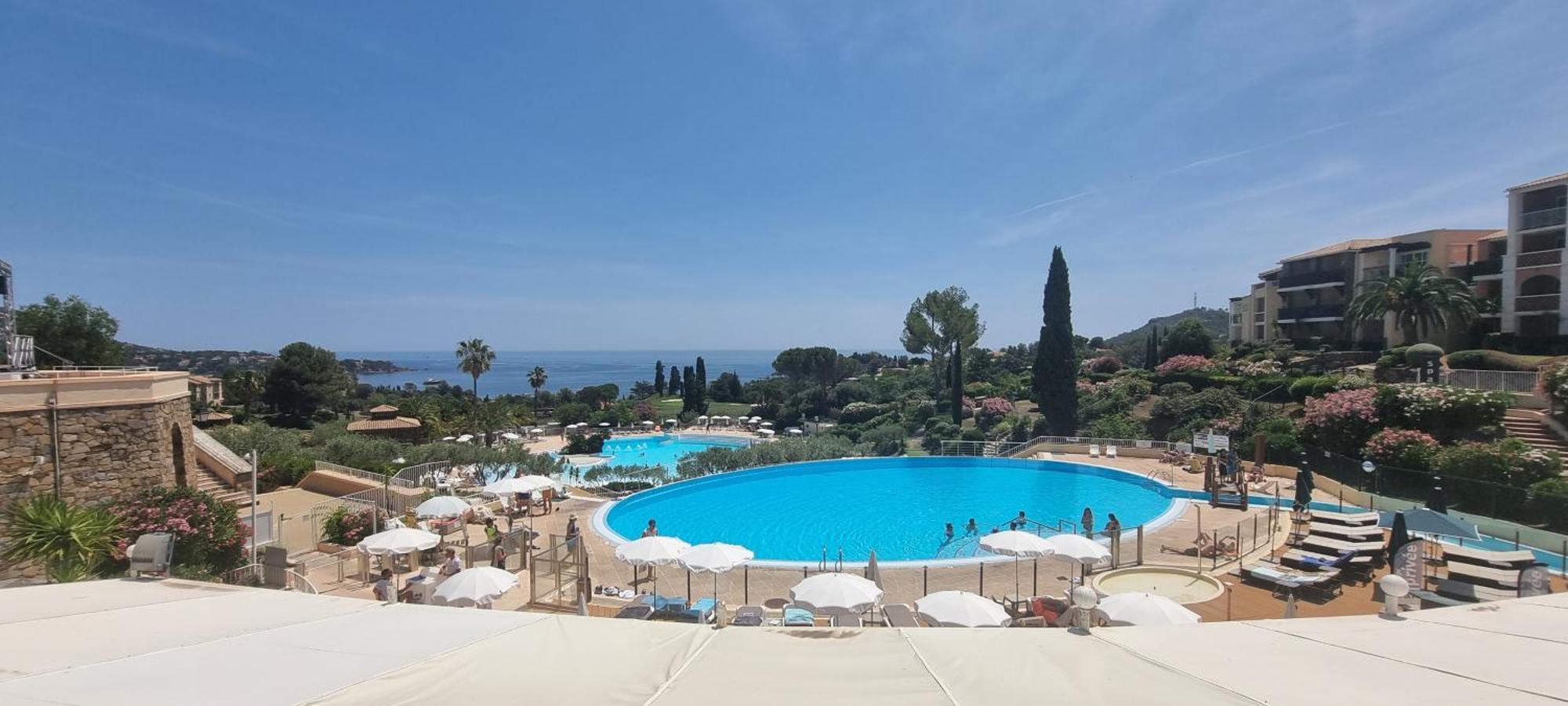 Agay Cap Esterel Le Hameau F2 Clim Plein Sud Dernier Etage Magnifique Vue Mer Saint-Raphaël Eksteriør billede