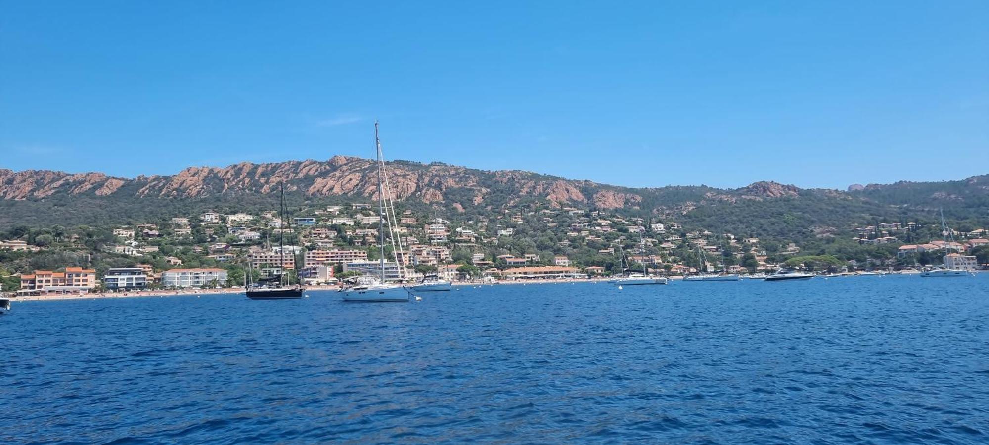 Agay Cap Esterel Le Hameau F2 Clim Plein Sud Dernier Etage Magnifique Vue Mer Saint-Raphaël Eksteriør billede