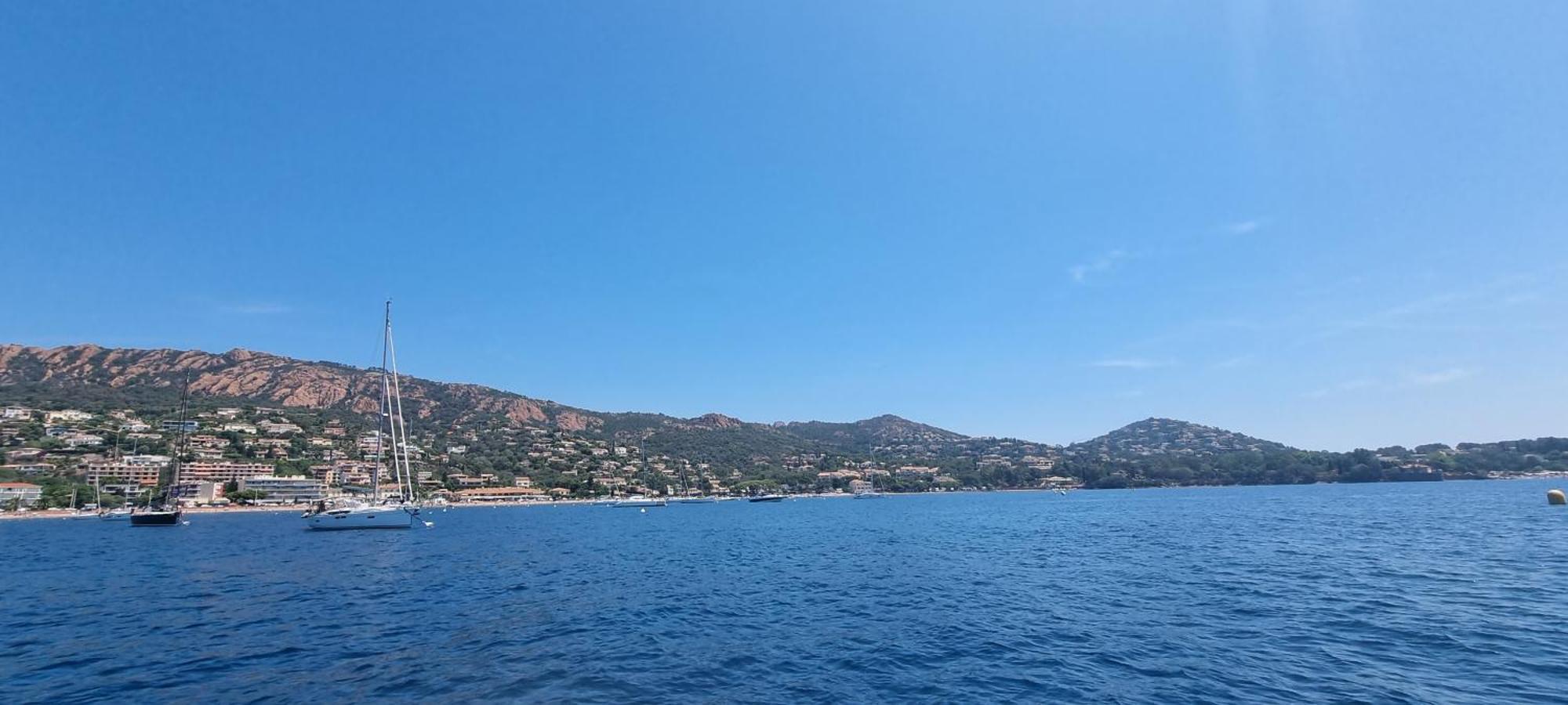 Agay Cap Esterel Le Hameau F2 Clim Plein Sud Dernier Etage Magnifique Vue Mer Saint-Raphaël Eksteriør billede