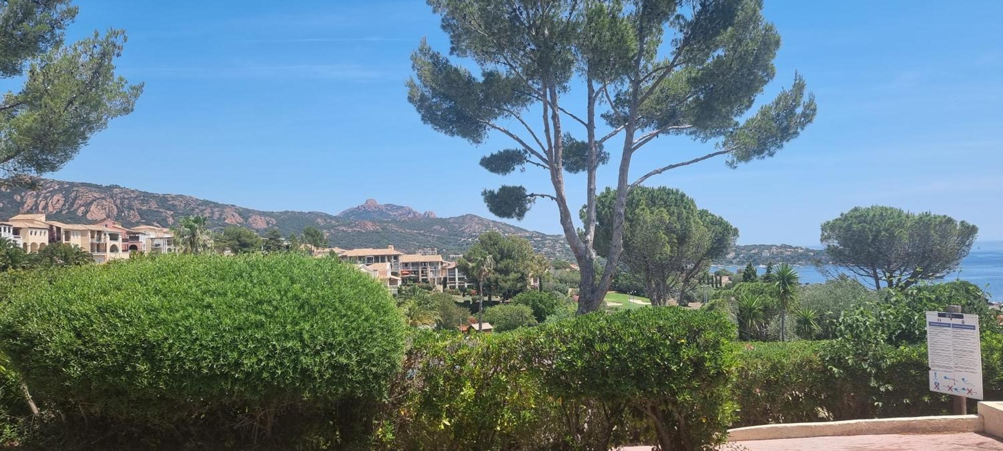 Agay Cap Esterel Le Hameau F2 Clim Plein Sud Dernier Etage Magnifique Vue Mer Saint-Raphaël Eksteriør billede