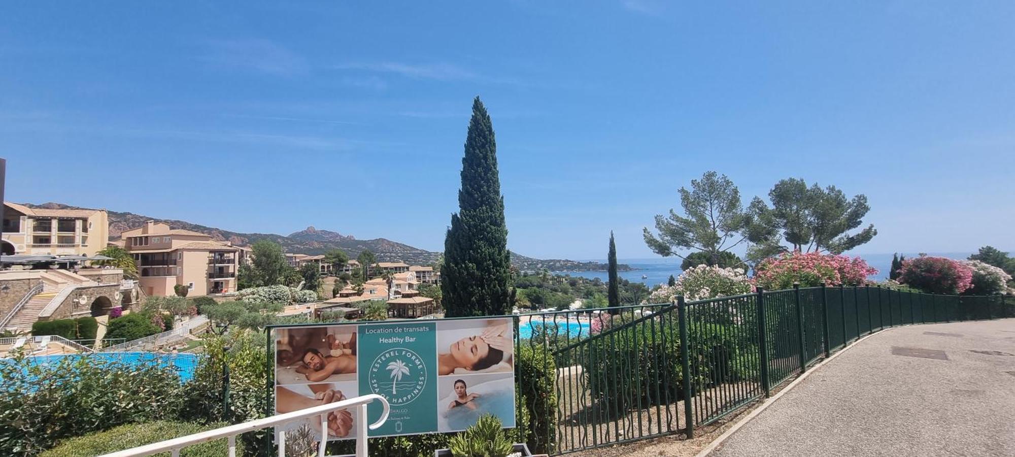 Agay Cap Esterel Le Hameau F2 Clim Plein Sud Dernier Etage Magnifique Vue Mer Saint-Raphaël Eksteriør billede