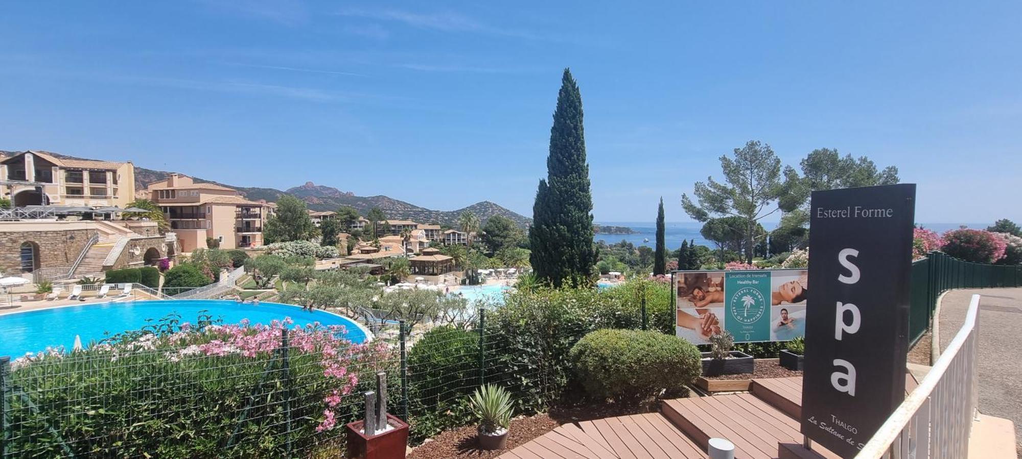 Agay Cap Esterel Le Hameau F2 Clim Plein Sud Dernier Etage Magnifique Vue Mer Saint-Raphaël Eksteriør billede