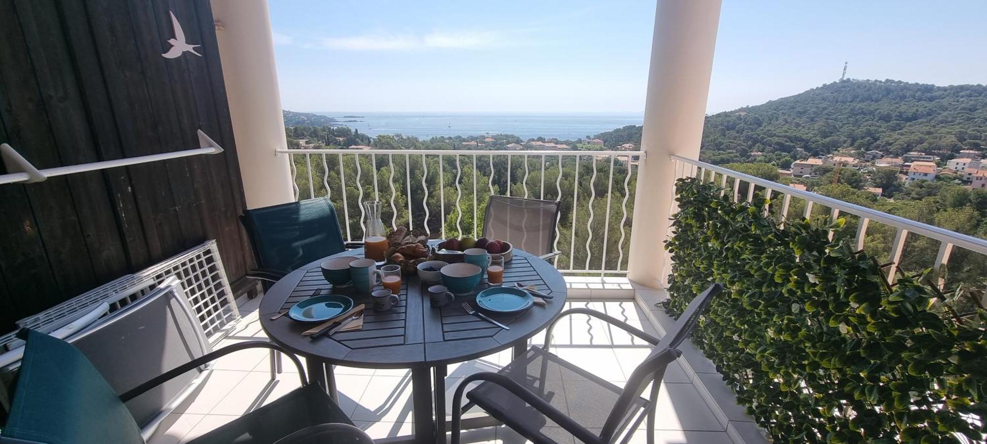 Agay Cap Esterel Le Hameau F2 Clim Plein Sud Dernier Etage Magnifique Vue Mer Saint-Raphaël Eksteriør billede